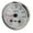 White Dial Silver Bezel, variant on 3 in 1 Electrical Tachometer Oil Pressure Gauge Water Temp Gauge 4 3/8in 6000rpm 0 to 10bar 40 to 120 degrees Celsius  7 Colors Backlit for RV Yacht Truck