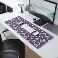 thumbnail image 2 of Long Mouse Pads for Desk,Purple Cartoon Unicorn Rainbow Cloud Desk Mats on Top Of Desks, Desk Mouse Pad Extra Large with 3mm Non-Slip Base and Stitched Edge for Gaming,Work,Home 31.5"x11.8", 2 of 5