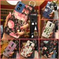 thumbnail image 3 of ABL-Phone Case For MOTO G Play 2024/4G/5G, Back Cover Ring Fashion Design Anti-dust Waterproof Lanyard Phone Holder Soft case Anti-knock Durable Kickstand Wristband Dirt-resistant Flower, 3 of 9