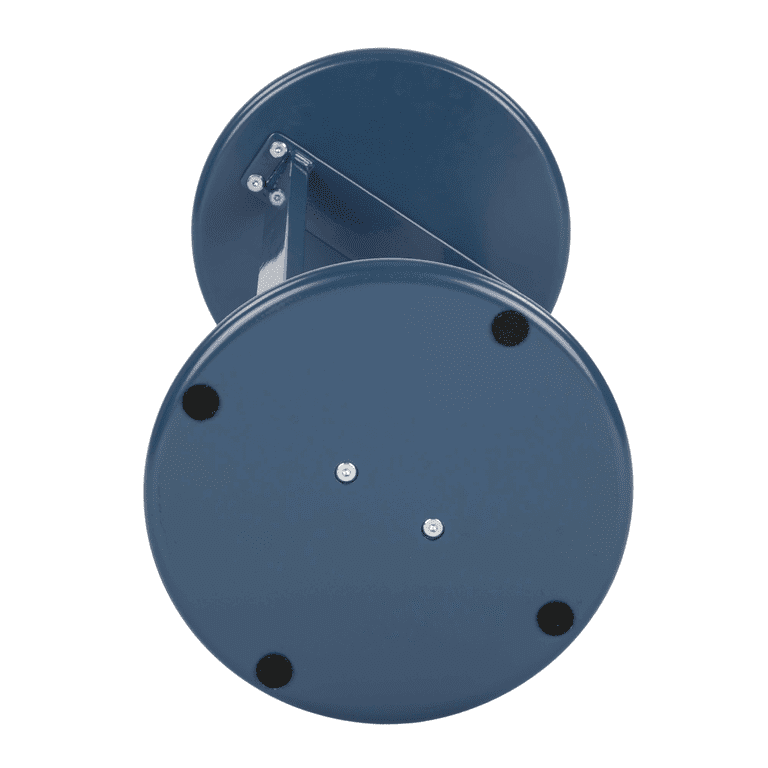 Mainstays Round Drink Table, Indigo photo 6