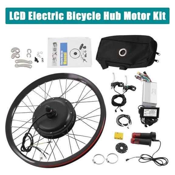 26 inch Rear Wheel E-Bike Hub Conversion Kit 72V 2000W Electric Bicycle Motor