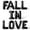 Black, variant on Letter Balloons - FALL IN LOVE 16" Inch Alphabet Letters Foil Mylar Balloon Fall Engagement Party Banner (Gold)