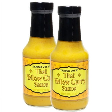 2 Pack | Trader Joe's Thai Style Yellow Curry Sauce, 11 Oz