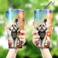 thumbnail image 4 of Hello 2025 Shih Tzu Celebrates Happy New Year Firework Balloon 30oz Stainless Steel Tumbler Insulated Cup with Lid Lion Dog Lover Gifts - 02024, 4 of 5