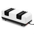 thumbnail image 2 of Graflsoa Electric Knife Sharpener for Home Use - Multi-Functional Blade Sharpening Machine for Kitchen Knives, Scissors, and Screwdrivers, 120V US Plug, Anti-Slip Design, White/Red Options, 2 of 6