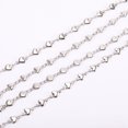 thumbnail image 2 of Silver/Rose Gold Heart Eyeglass Chain for Men and Women (Silver), Large, 2 of 4