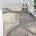 thumbnail image 3 of Luxe Weavers Geometric Abstract Gray 5x7 Area Rug, Indoor Carpet, 3 of 7
