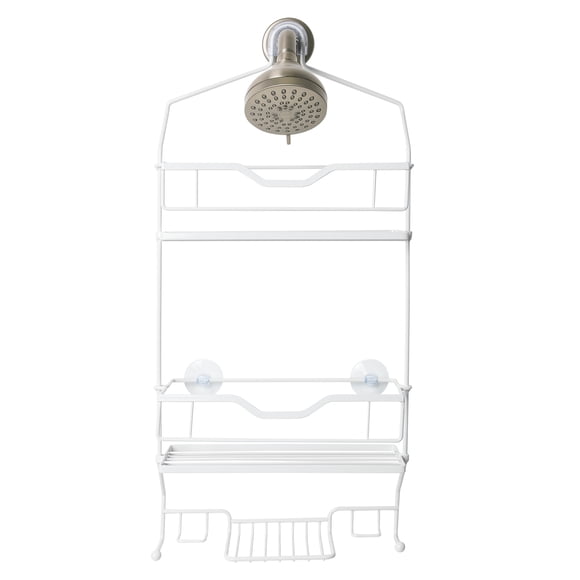 Era Palma Shower Caddy, White 11.22x24 in