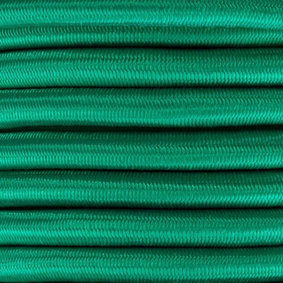 West Coast Paracord Bungee Elastic Nylon Shock Cord (1/2 Inch x 50 Feet, Kelly Green)