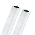 thumbnail image 1 of Tubo cuadrado de aluminio 6063 de 300 mm en paquete de 2, 15x15 mm de ancho exterior, 1 mm de grosor de pared, tubería de aluminio sin costura para construcción de marcos, 1 of 6