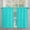 Aqua, variant on Fall Floral Rustic Window Short Curtains 54 Inch Length, Vintage Eucalyptus Leaves Rod Pocket Kitchen Window Treatments Drapes for Bedroom, Cafe, Living Room, 2 Panels, 42 W x 54 L