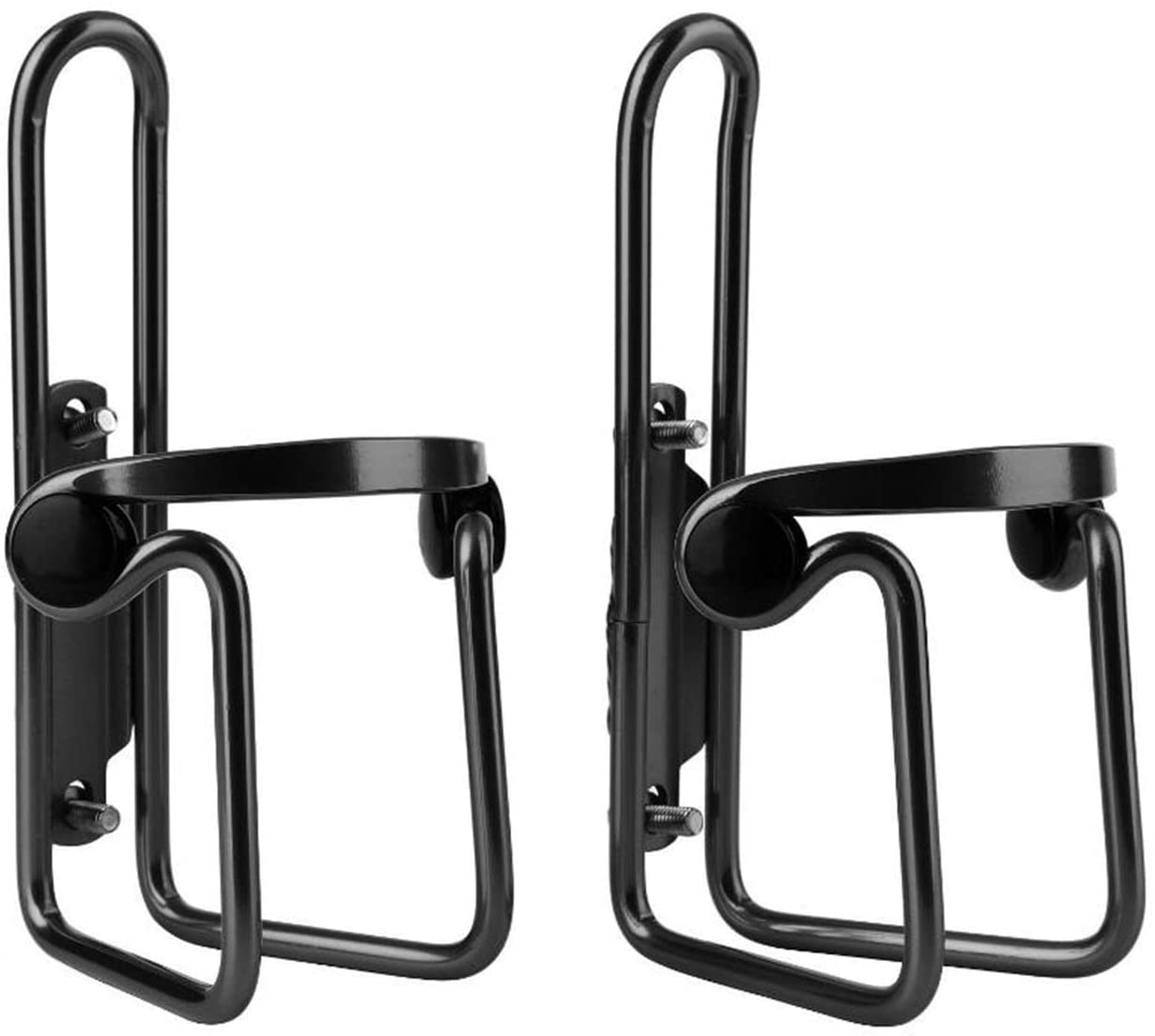 Karetto 2 Pack Bike Water Bottle Holder Aluminum Alloy Lightweight Water Bottle Cages for Cycling Fits Bike with Easy Installation Karetto 2 Pack Bike Water Bottle Holder Aluminum Alloy Lightweight Water Bottle Cages for Cycling Fits Bike with Easy Installation
