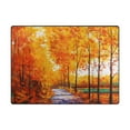 thumbnail image 5 of Yayeee Area Rugs for Living Room 5.2'x4' Indoor Non Slip Washable Bedroom Carpet, Autumn Path, 5 of 6