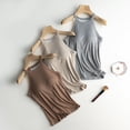thumbnail image 4 of Womens Tank Top With Built In Bra, Padded Shelf Camisole, Breathable, 4 of 9