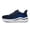 BlackBlue, variant on NRNHI Men's Wide Walking Shoes Arch Support Running Tennis Sneakers Orthotic Cushioning Shoes for Plantar Fasciitis Pain Relief BlackGrey 12