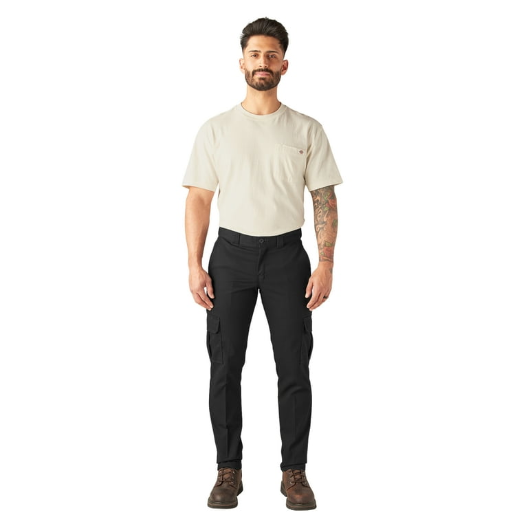 Dickies Men's Slim Fit Flex Fabric Straight Leg Cargo Pants
