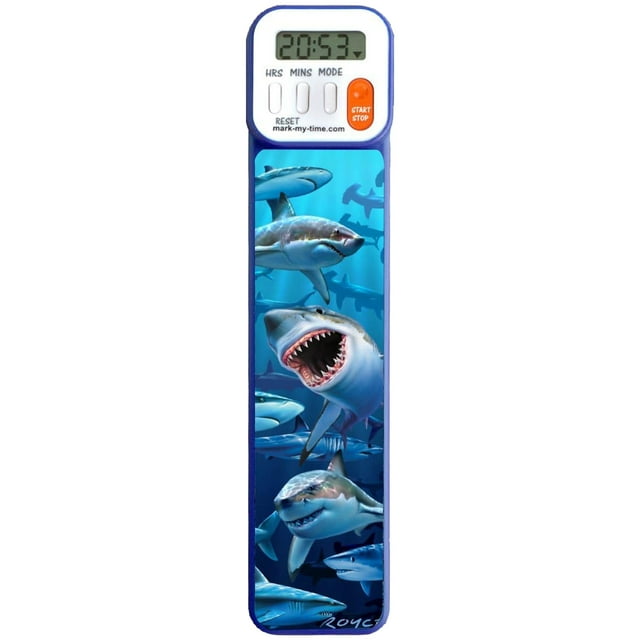 Mark-My-Time Digital 3D Shark con temporizador