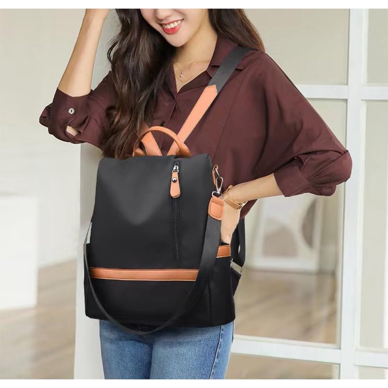 Small Nylon Women Backpack Purse Anti-theft Fashion Travel  display picture 3