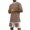 Khaki, variant on ZZwxWA Mens Short Sets 2 Piece Outfits Cargo Tracksuit Summer T-shirt and Shorts Set for Men Casual Color Matching Short Sleeve Shorts Two-piece Suit Summer Saving