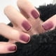 thumbnail image 3 of Uñas postizas francesas ovaladas redondas a presión con protección UV para uso diario en la oficina, 3 of 5
