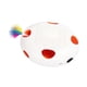thumbnail image 2 of Juguete de plumas para gatos Juguete interactivo para gatos para gatitos o perros pequeños Movimiento automático Blanco, 2 of 9
