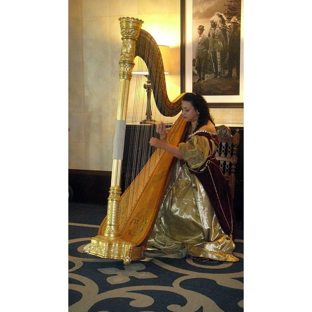 Lady Harps Musical Instrument Lady String Harps20 Inch By 30 Inch
