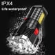 thumbnail image 2 of Sonducket Linterna impermeable IPX4, linterna potente, linterna para acampar, herramienta de iluminación para senderismo para mochilero al aire Plata, 2 of 6