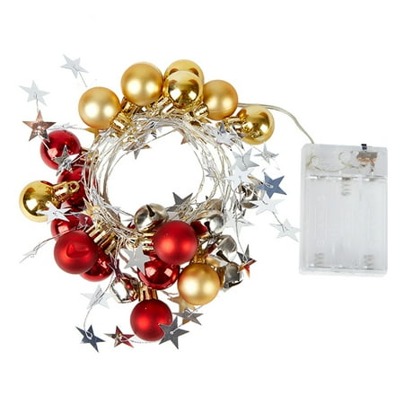 

1pc Special Christmas Bell Light String Christmas Hanging Lamp Xmas Pendant