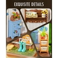 thumbnail image 5 of Rolife Dreamy Garden House DIY Miniature Dollhouse, 5 of 11