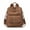 Brown, variant on PU Leather Backpack Purse. brown
