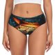 thumbnail image 1 of Balery Underwater Treasure Chest Ropa Interior de Algodón para Mujer con Dibujo – Braguitas Cómodas y Elásticas, Estilo Clásico-3X-Large, 1 of 6