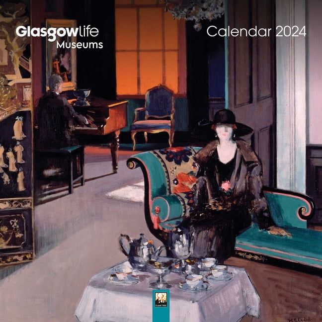Glasgow Museums Wall Calendar 2024 (Art Calendar) (Calendar)