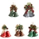 thumbnail image 4 of Bearachild Campana navideña con diseño. Resistente. Cordón para fácil exhibición. Produce un sonido nítido y perfecto para balcones, Kits de decoración para fiestas Verde liso, 4 of 6