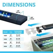 Fluval Aquasky Bluetooth LED Aquarium Light (18 Watt, 24-36)