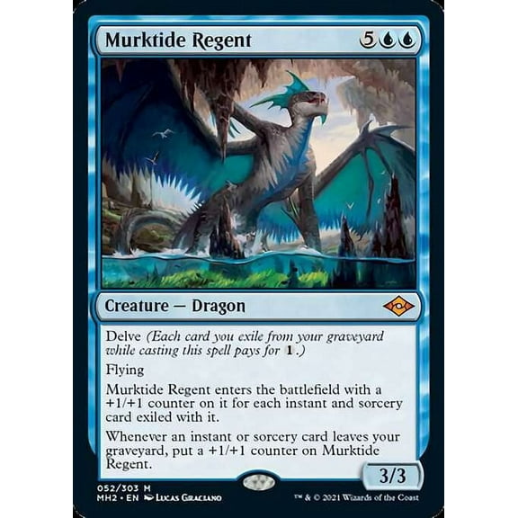 MtG Modern Horizons 2 Mythic Rare Murktide Regent