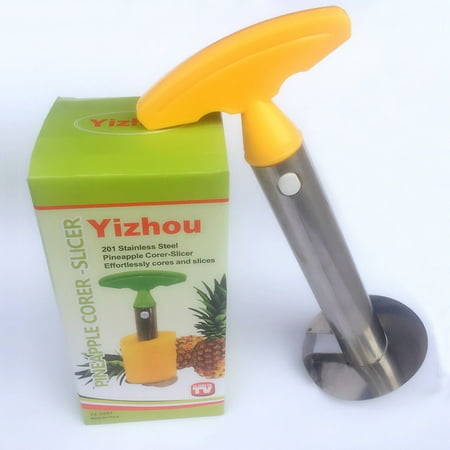 

MATHOWAL Pineapple Peeler，Stainless Steel Slicer Stem Remover Cutter Tool