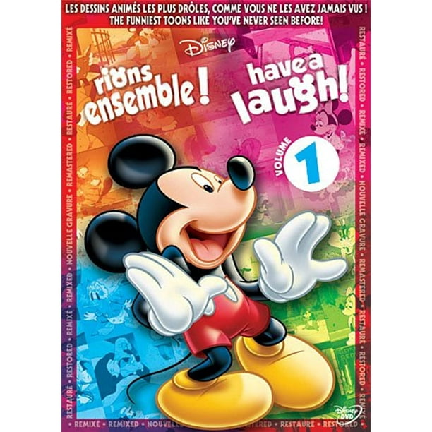 Disney A un Rire! Volume 1 (Bilingue)