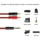 thumbnail image 5 of 2X Cable de Altavoz de 6,35 mm 1/4 TRS una Conector Tipo Banana, Cable de Altavoz de 3 de 6,35 mm con Conector Tipo Banana de 4 mm 2 Piezas Cable de Altavoz HiFi OFC, 5 of 5