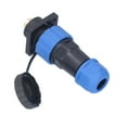 thumbnail image 4 of Waterproof Connector, Threaded Connection Copper Durable Aviation Connector  For Instrumentation For Communications, 4 of 8