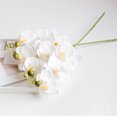 thumbnail image 5 of Shenmeida Artificial Orchid Stems Set of 3 Real Touch Orchid Blooms Fake Phalaenopsis Flower Home Wedding Decoration, 5 of 7