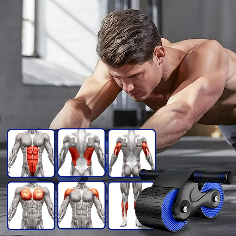 Holiday Gift Finder Clearance Shape Up Efficiently Ab Roller Workout Machine For Core Strengthening Featuring Auto Mechanism For Effortless Abs Training Home Walmart