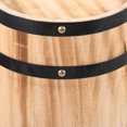 thumbnail image 2 of LIFKOME Handmade Decorative Wine Barrel Wood Beer Barrel For Decoration Rustic Centerpiece Sturdy, 2 of 8