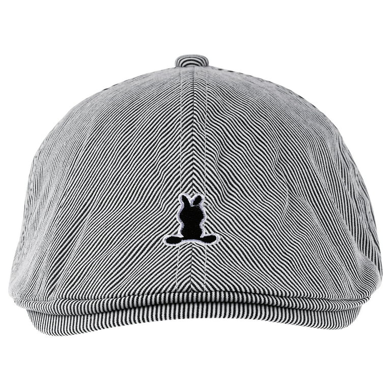 Beret Kids Baby Hat Hats Newsboy Cap Toddler Months Bunny Flat Boys Fedora Striped French 12 Rabbit Striated 18 Gatsby