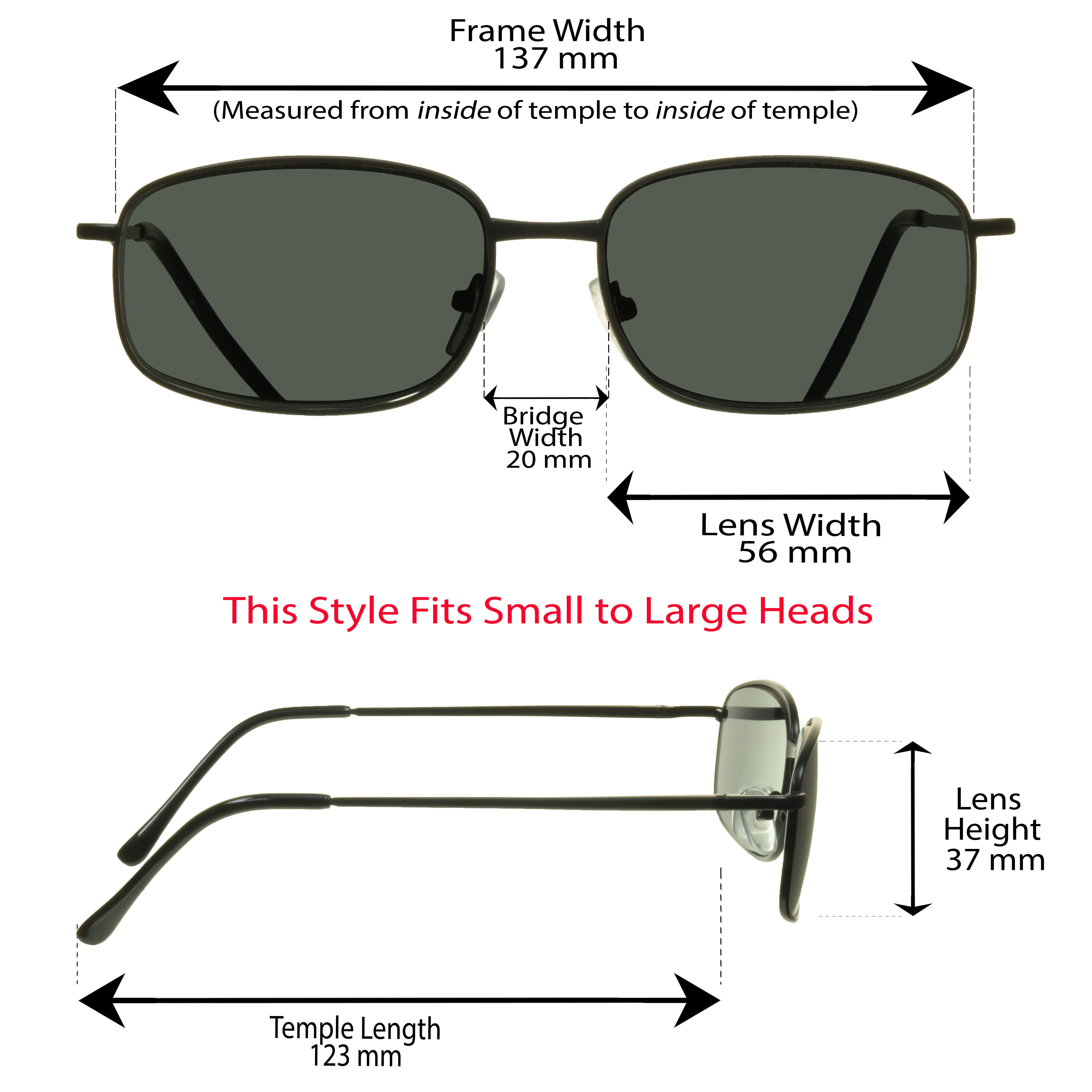 Black lenses Hinged. 1 pair DOLL SUNGLASSES ~ NEW BRASS FRAMES 2.25/" wide