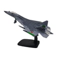 thumbnail image 3 of Modelo de caza a escala 1:72 fundido a presión con base, decoración de mesa para aviones, colección de cazas. gris, 3 of 9