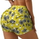 thumbnail image 1 of Fotbe Honeybee Shorts Sin Costuras – Shorts Deportivos de Cintura Alta para Mujer, Elásticos para Gimnasio, Yoga, Running o Ciclismo-Large, 1 of 8