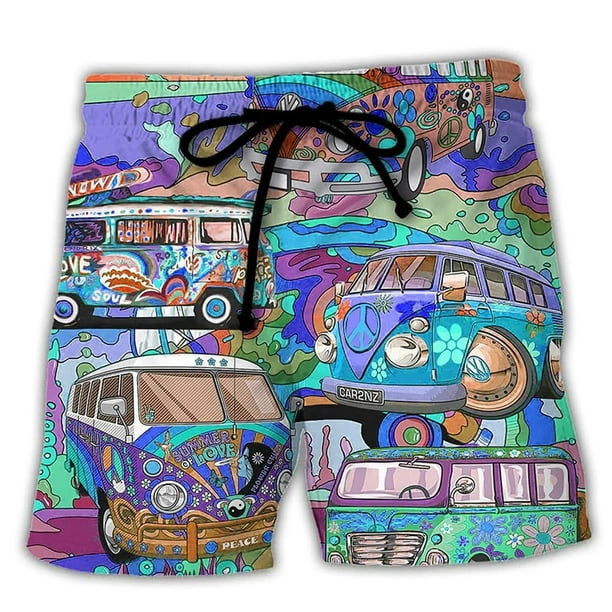 Bañador corto con estampado 3D de calavera para hombre, traje de baño con estampado de tabla de surf, pantalones cortos de playa, ropa de baño Masculina Fivean unisex