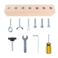 thumbnail image 4 of HILABEE Busy Boards Screw Bolt Game Toys, Screwdriver Board Game, Educational Toys Basic, 4 of 9