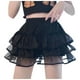 thumbnail image 1 of Pantalones culottes Lolita Pumpkin para mujer: color liso, cintura alta, diseño con tirantes, para llevar sobre leggings., 1 of 3