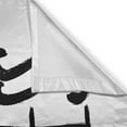 thumbnail image 3 of Ambesonne Saying Kitchen Curtains, Practice Makes Progress, 55"x39", Black White, 3 of 3